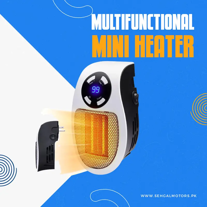 Portable 12V Mini Heater Fan – Universal Compact Cabin Warmer (V1) 1
