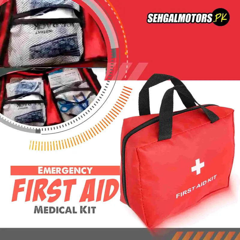 Portable Mini Medical Emergency Kit – Lightweight Bag For Car, Camping & Daily Use 1