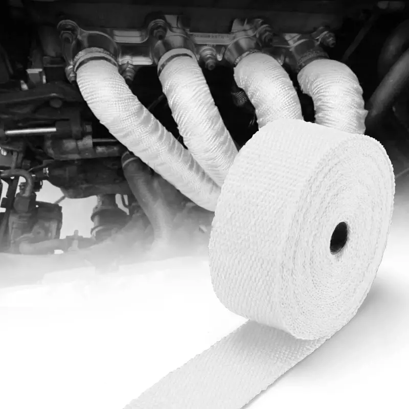 Premium Exhaust Heat Wrap Tape – Thermal Insulation For Manifolds & Pipes 1