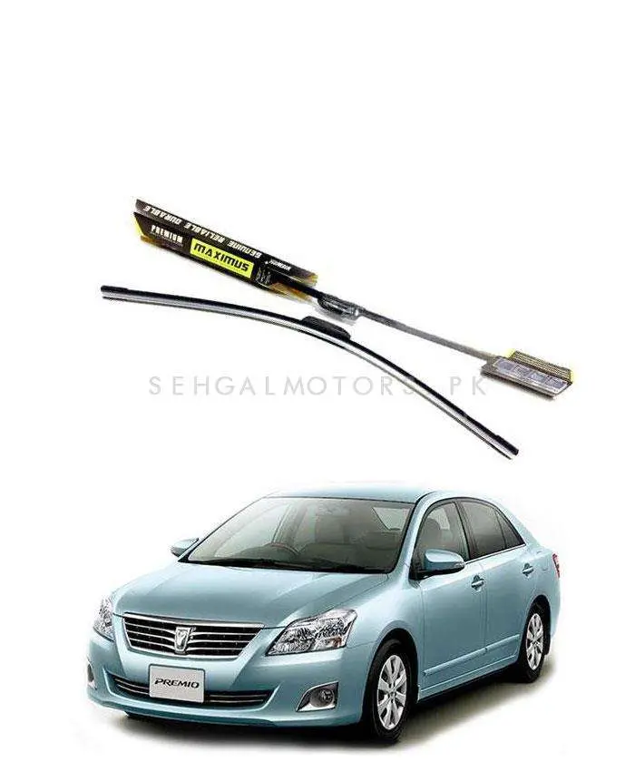 Premium Silicone Wiper Blades For Toyota Premio (2007–2017) 1