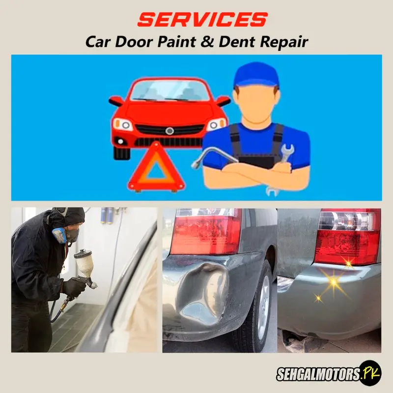 Professional Auto Paint & Dent Repair Service – Non-Invasive Panel Restoration 1