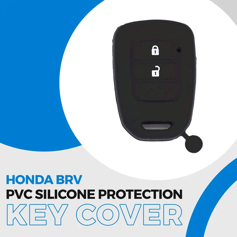 Pvc-Silicone Key Cover For Honda Brv – 2-Button Protective Sleeve (2017–2025) 1