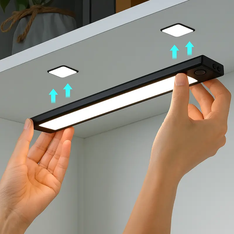 Rechargeable Magnetic Wireless Table Lamp – Usb-C Powered, 3 Adjustable Light Modes 1