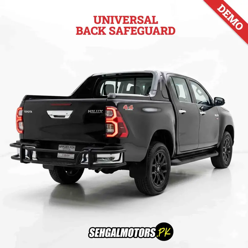 Revo/Rocco Rear Double-Pipe Safety Guard – Heavy-Duty Bumper Protection 1