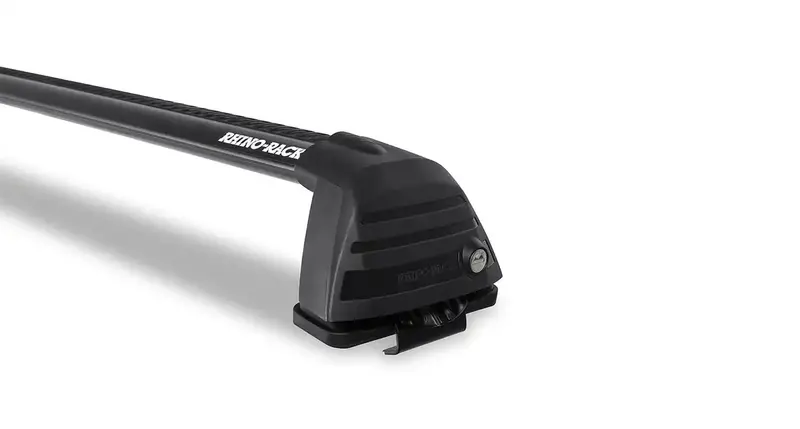 Rhino-Rack Rv0438B Vortex Roc25 Flush-Mount Black Roof Rack – Two-Bar System For Low-Profile Installation 1