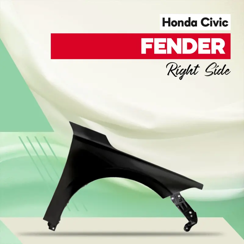 Right-Side Fender For Honda Civic (2022–2025) 1