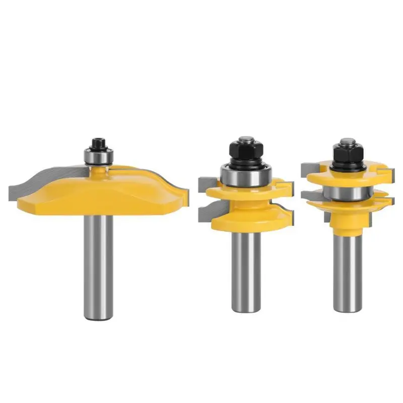 Routermax: 12Mm Carbide Router Bit Kit For Heavy-Duty Routing 1