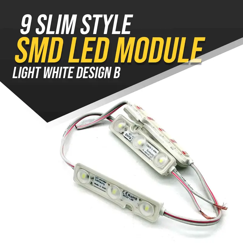Slim 9-Smd White Led Module – Design B 1