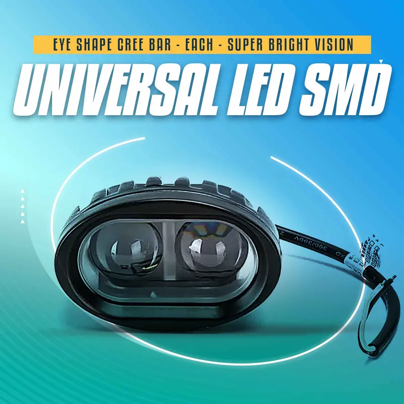 Smd Led Eye-Shaped Light Bar – Cree Chip Super-Bright Auxiliary Lighting 1