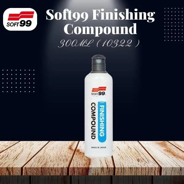 Soft99 Fine Finishing Compound – 300 Ml Paint Correction Formula 1