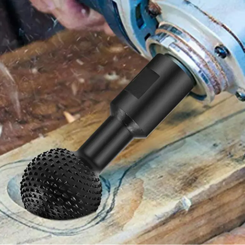 Spherical Wood Grinder Bit – Ergonomic Round Head For Curved Surface Finishing 1