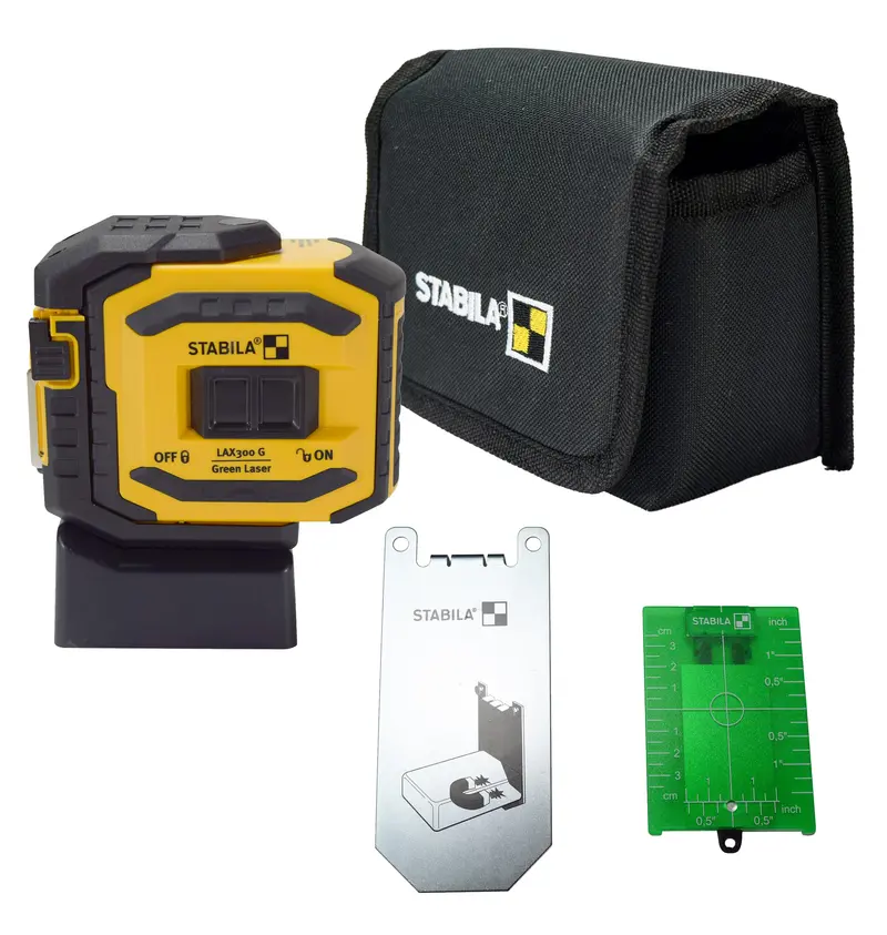 Stabila Lax 300 G Crossline & Plumb Dot Laser – Precision Layout Tool 1