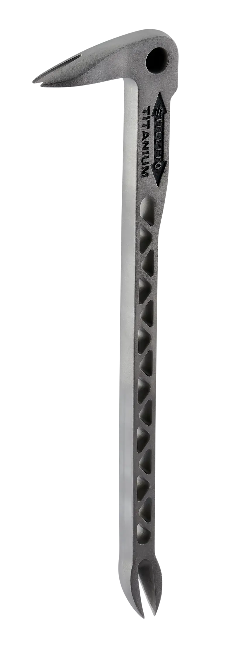 Stiletto® Titanium Clawbar – 11-1/2" Multi-Function Pry & Nail Removal Bar (Model Ticlw-12) 1
