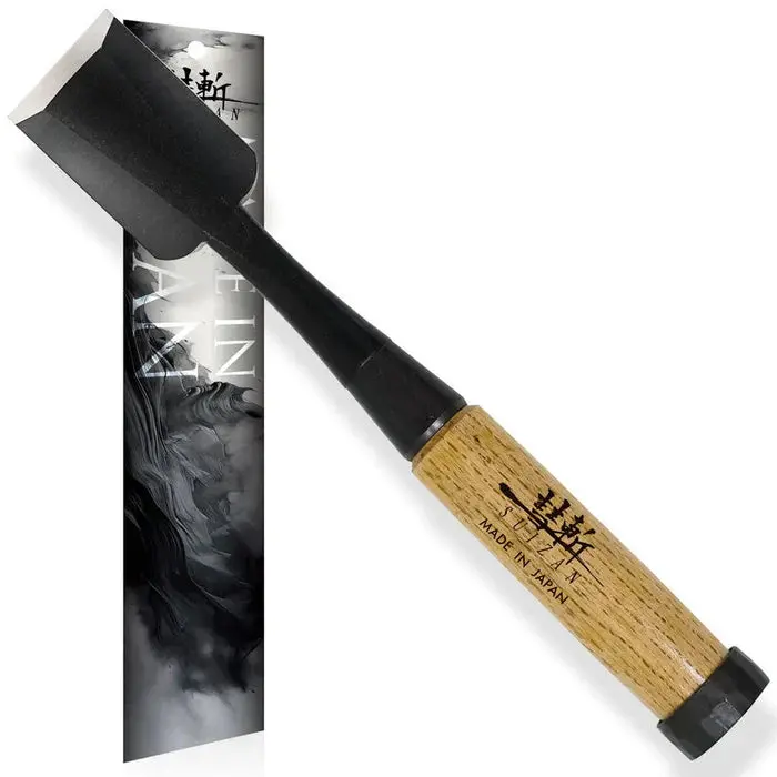 Suizan Japanese Wood Chisel — 36Mm (1-7/16″) Hollow-Back 1