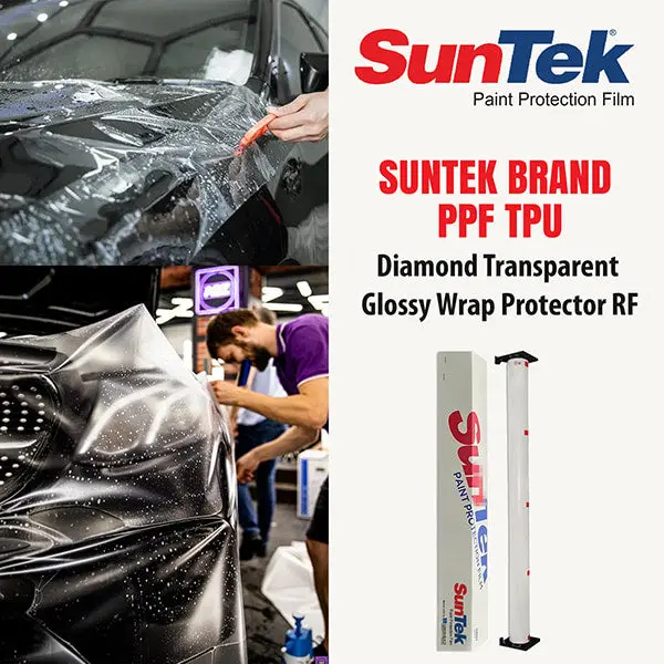Suntek Tpu Paint Protection Film – Diamond-Finish Glossy Clear Wrap (Rf) 1