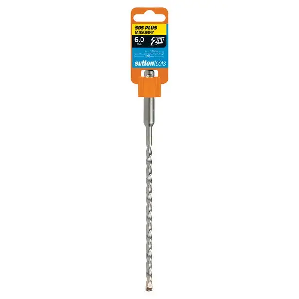 Sutton Tools Sds Plus Masonry Drill Bit – 6.0 × 210Mm 1