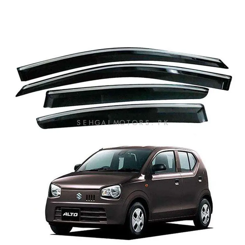 Suzuki Alto Nb Air-Press Sun Visor – Chrome-Edged Design (2018–2025) 1