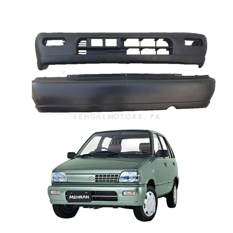 Suzuki Mehran Euro Ii Front & Rear Bumper Set – Oem-Style, High-Quality (2012–2019) 1