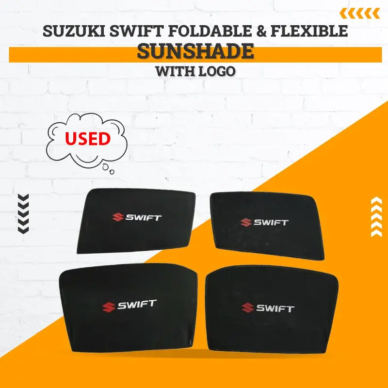 Suzuki Swift Collapsible Sunshade Featuring Logo – Pre-Owned (2022–2024) 1