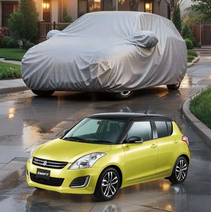 Suzuki Swift Japanese-Model Non-Woven Car Cover – Scratch-Resistant & Waterproof (2010–2017, No Straps) 1
