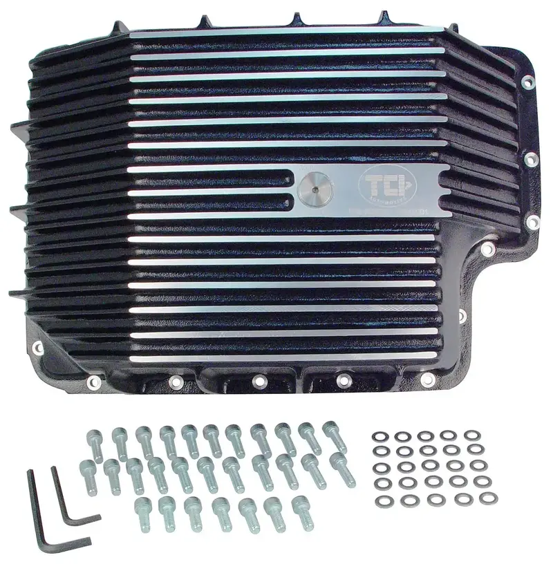 Tci Automotive 498010 Max-Cool Transmission Pan For Ford E4Od And 4R100 Automatics 1