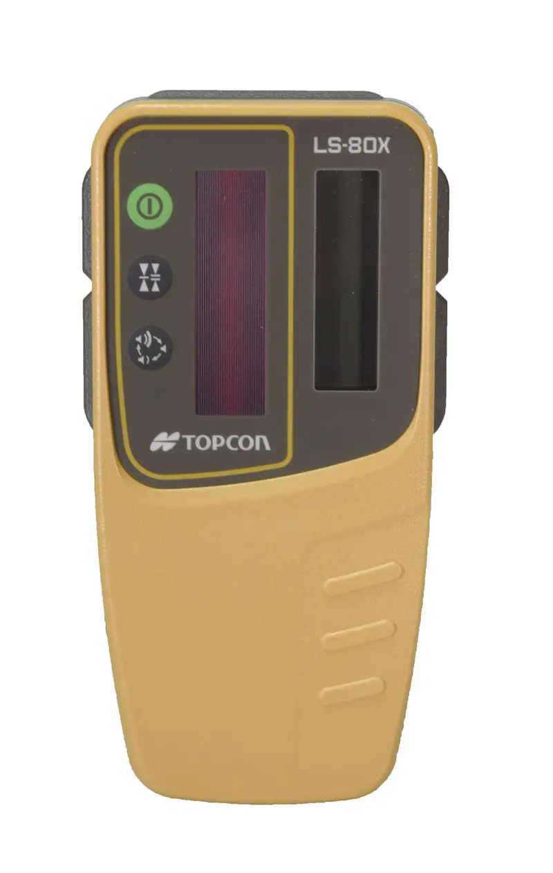 Topcon Ls-80X Long-Range Laser Receiver – Dual Lcd, 11-Channel Detection, Ip66 Waterproof, Red Beam Compatible 1
