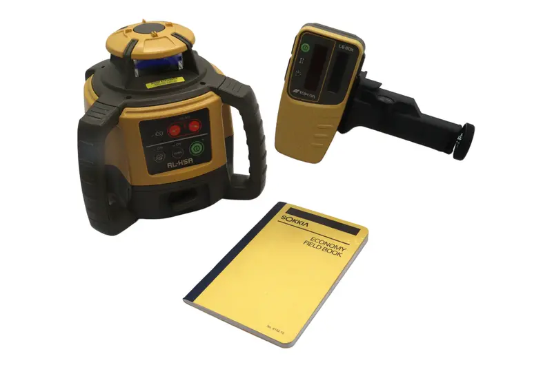 Topcon Rl-H5A Next-Gen Rotary Laser Level Kit – 800M Range, ±10″ Accuracy, Ip66 Rated With Ls-80X, Holder, Case & Field Book 1