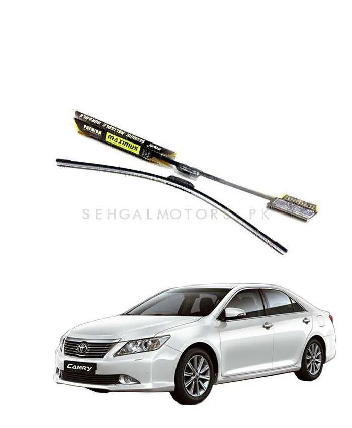 Toyota Camry Maximus Premium Silicone Wiper Blades (2011–2018) – Quiet, Streak-Free Wiping 1