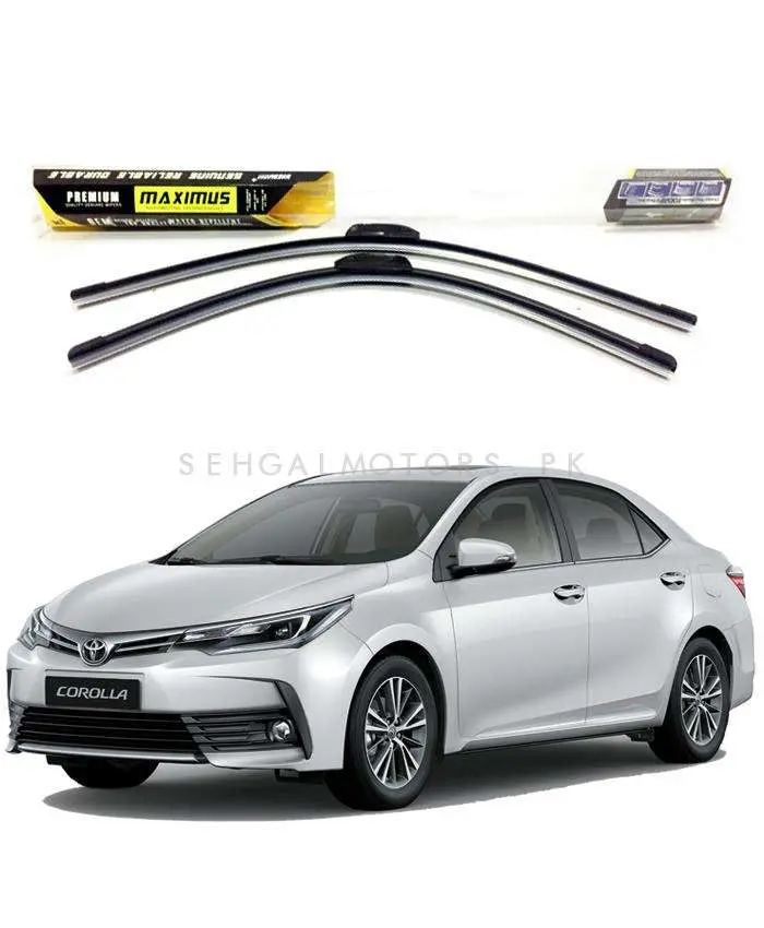 Toyota Corolla Facelift Maximus Silicone Wiper Blades (2017–2021) 1