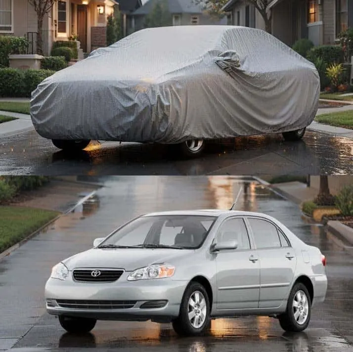 Toyota Corolla Maximus Non-Woven Car Cover (2002–2008) – Durable, Weatherproof Protection 1