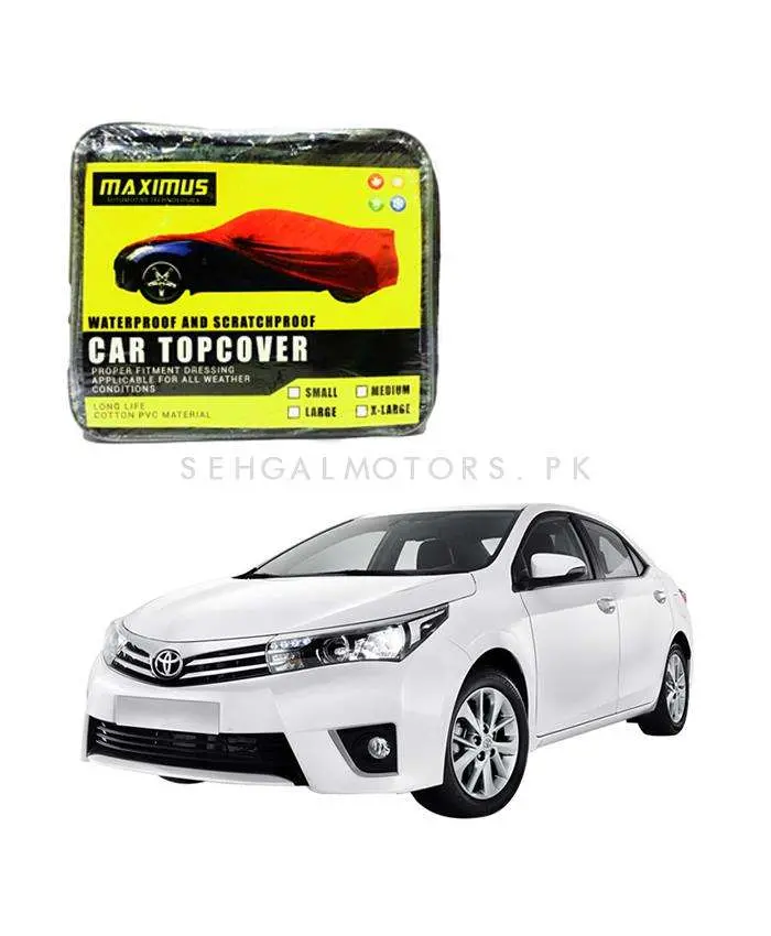 Toyota Corolla Maximus Non-Woven Car Cover – Waterproof & Scratch Resistant 1