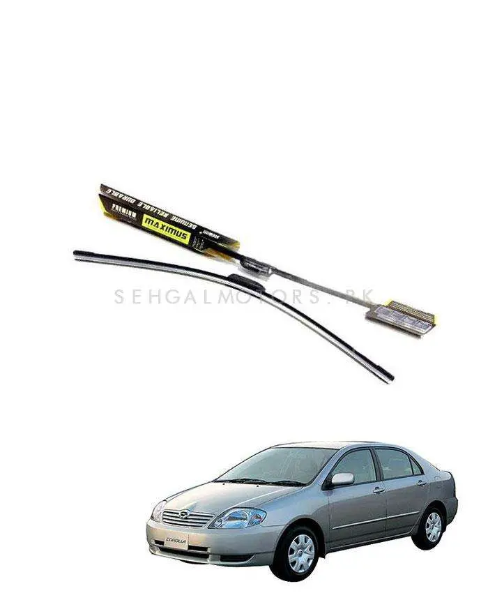 Toyota Corolla Maximus Premium Silicone Wiper Blades (2000–2005) 1