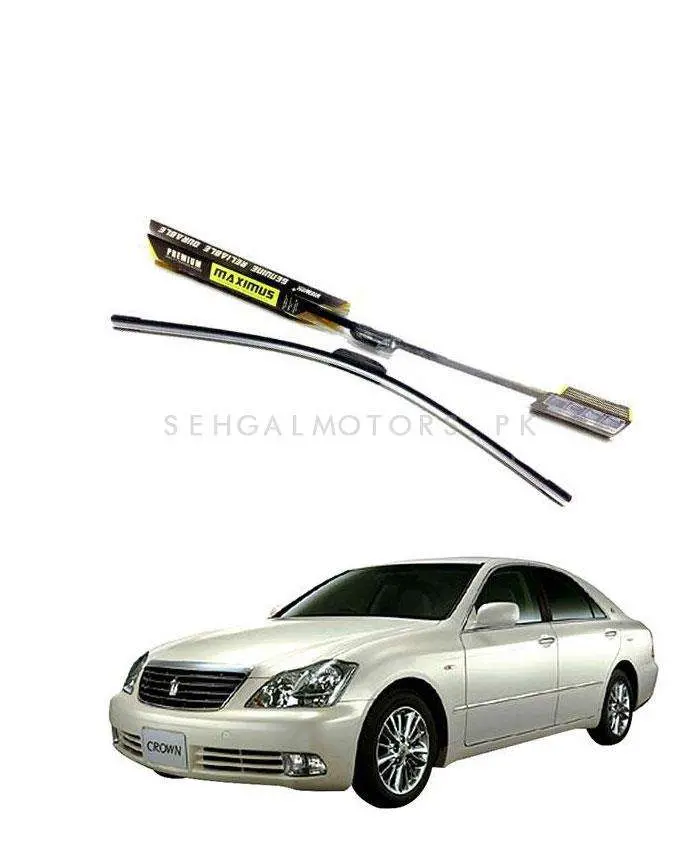 Toyota Crown Maximus Premium Silicone Wiper Blades (2003–2008) 1