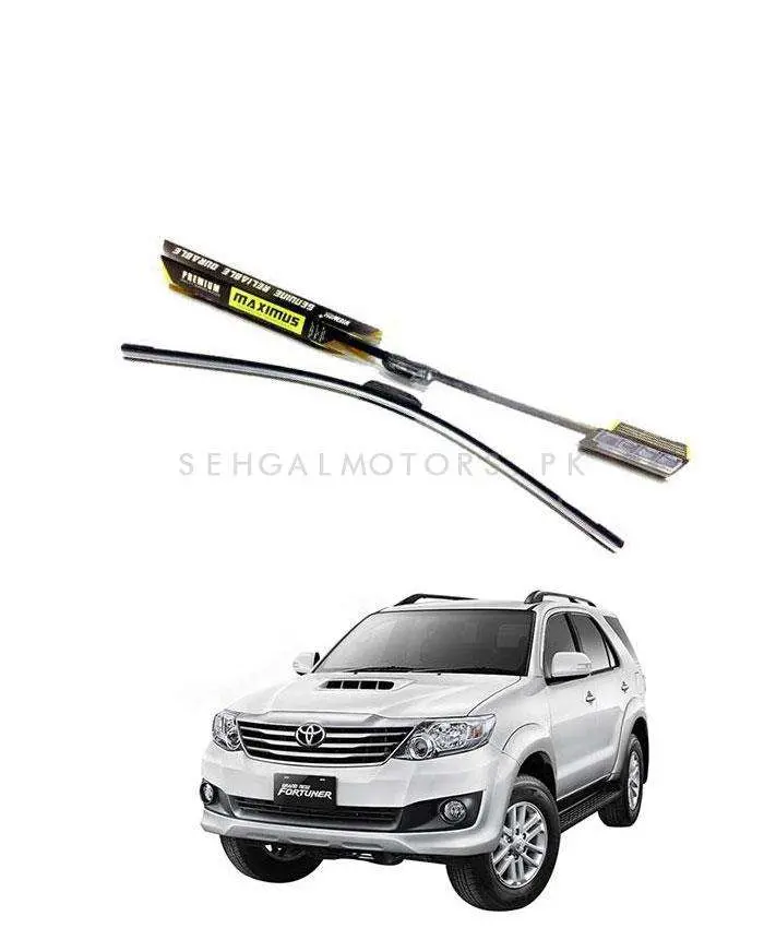 Toyota Fortuner Maximus Premium Silicone Wiper Blades (2013–2016) 1