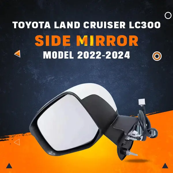 Toyota Land Cruiser Lc300 Oem Side Mirrors – Factory-Style Replacement (2022–2024) 1