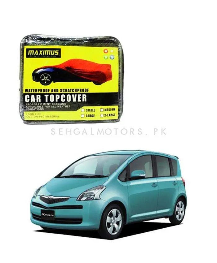 Toyota Ractis Interior Top Cover (2005–2010) – Maximus Non-Woven Scratch-Resistant & Waterproof Layer 1