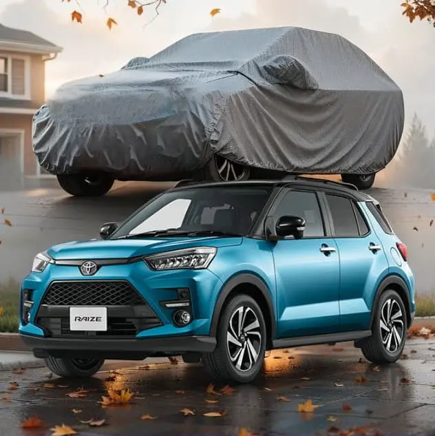 Toyota Raize Non-Woven Top Cover (2024–2025) – Scratch & Waterproof, No Belt 1