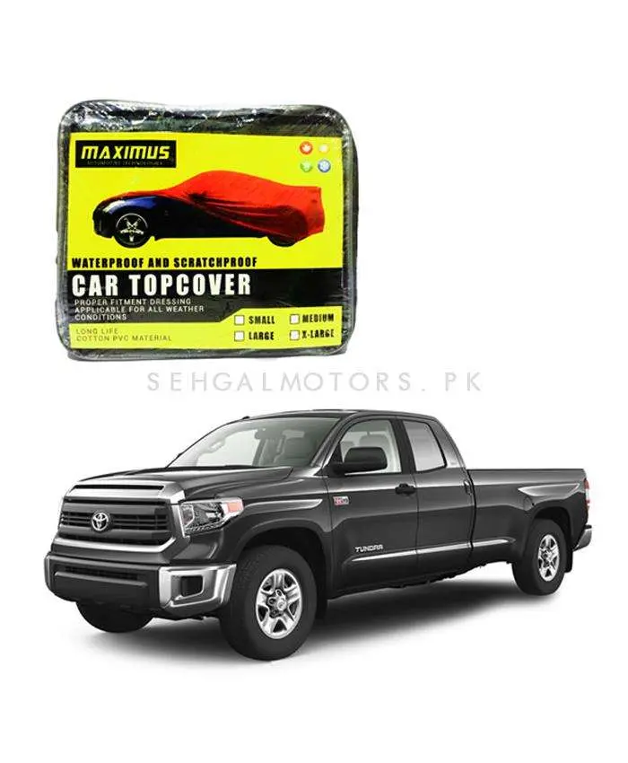 Toyota Tundra 2007–2013 Maximus Non-Woven Car Cover – Weatherproof & Scratch-Resistant Top Protection 1
