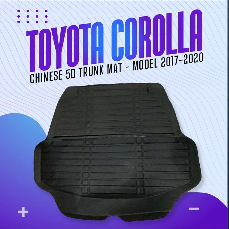 Tpe Trunk Liner For Chinese-Market Toyota Corolla (2017–2021) 1