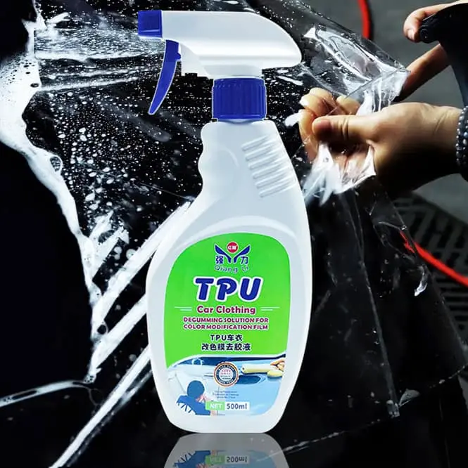 Tpu Degluing Solution – 500 Ml Adhesive & Film Residue Remover For Automotive Wraps 1