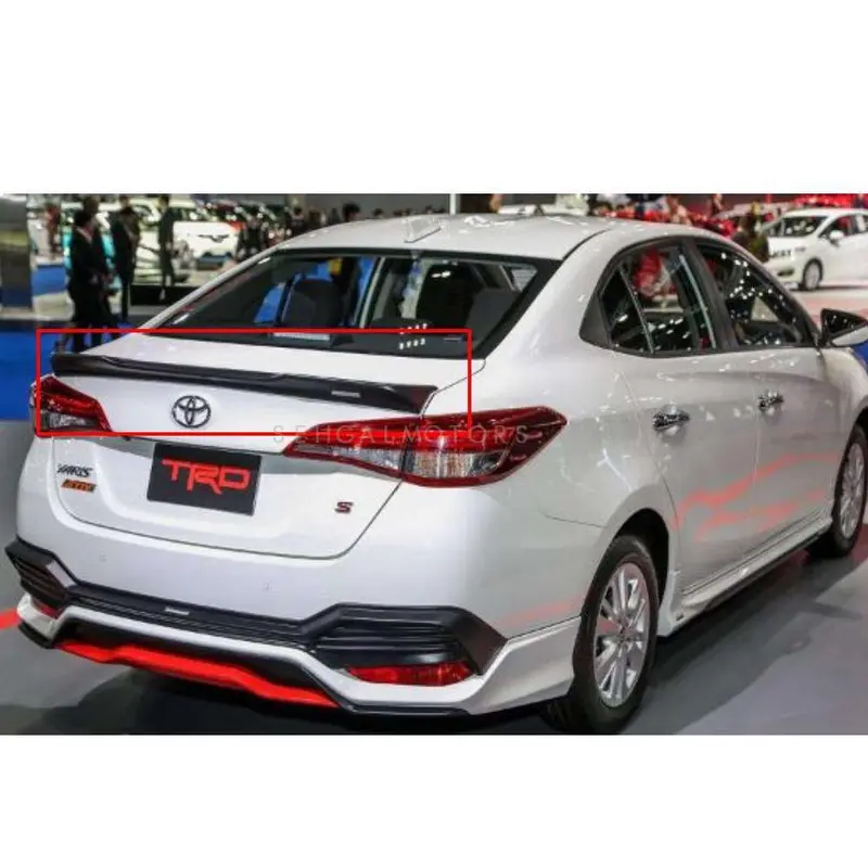 Trd-Inspired Rear Spoiler For Toyota Yaris (2020–2022) 1