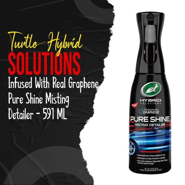 Turtle Hybrid Solutions Real Graphene Pure Shine Detailer – 591 Ml 1