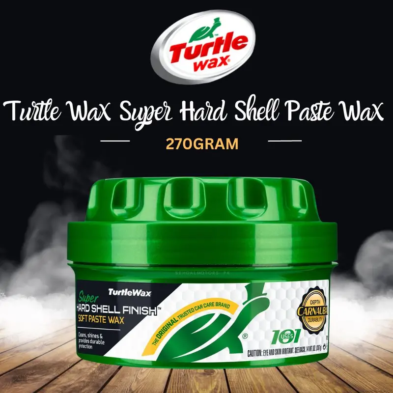 Turtle Wax Hard Shell Paste Wax – 269G Tube (Model 50190) 1