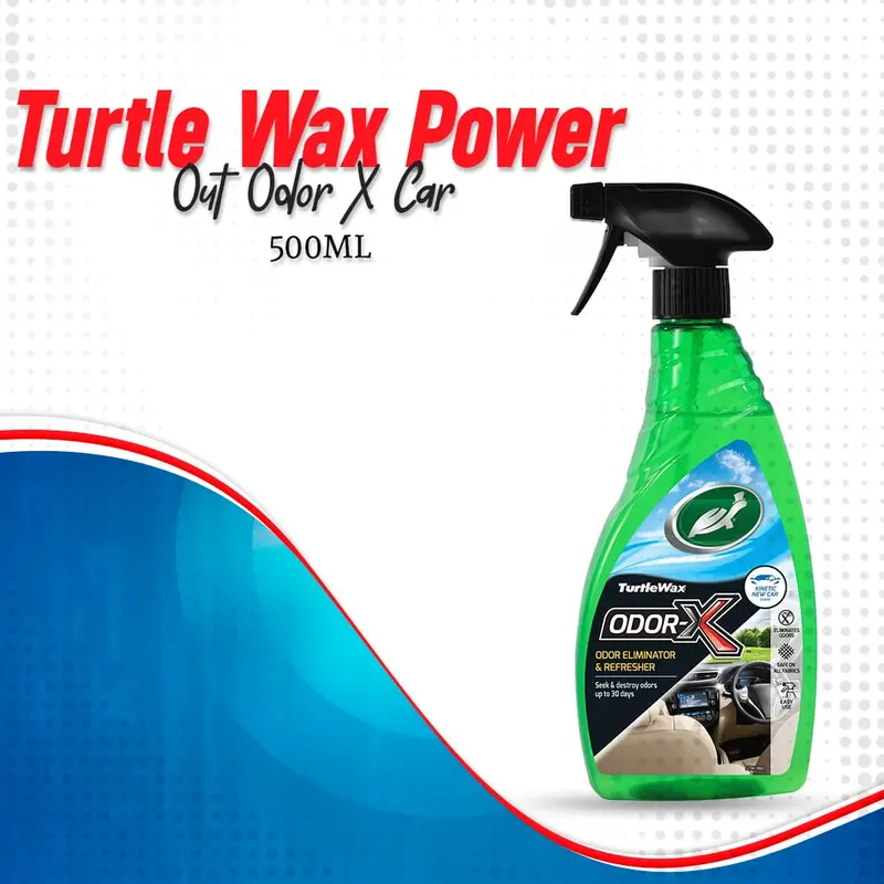 Turtle Wax Power Out Odor Eliminator For Vehicles (500 Ml) 1