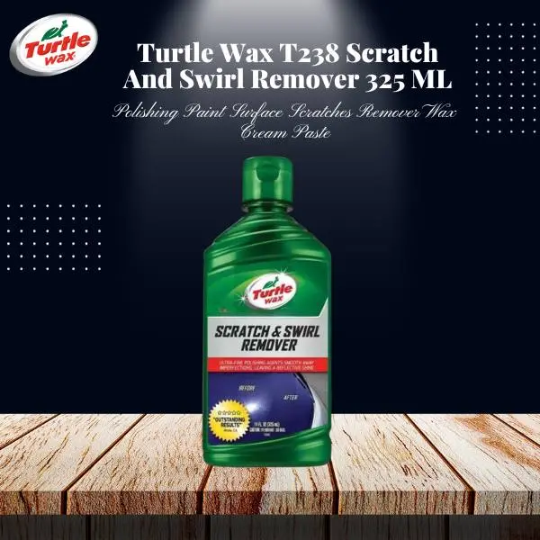 Turtle Wax T238 Scratch & Swirl Remover – 325 Ml Paint Correction Cream 1
