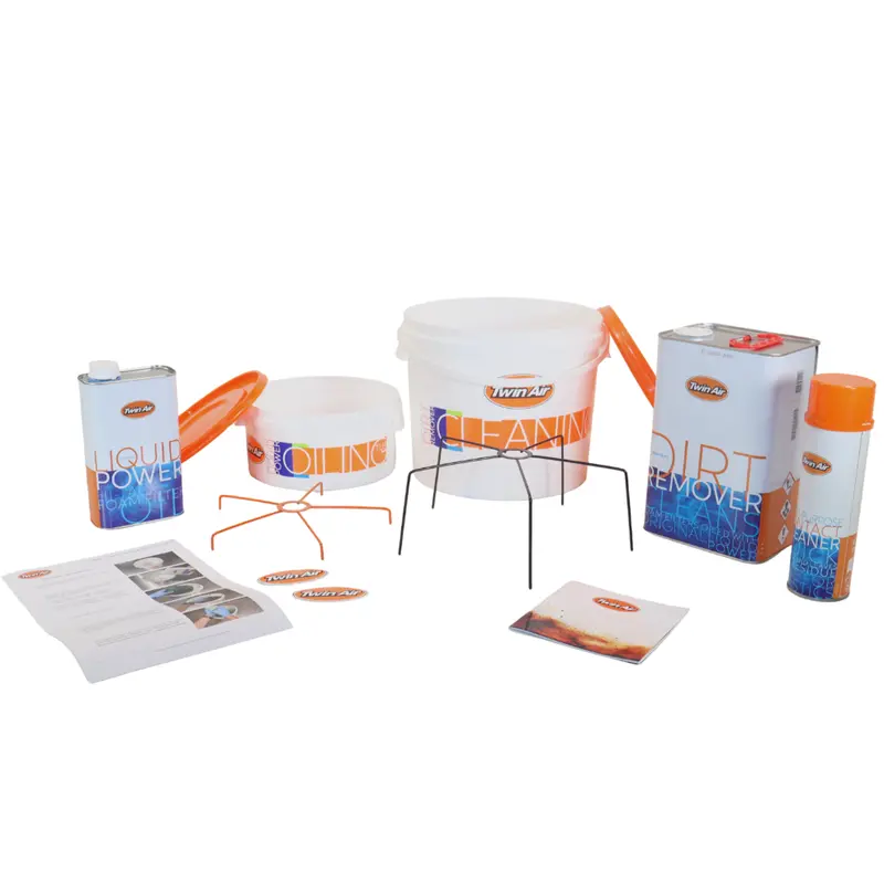 Twin Air Standard Maintenance Kit – Complete Air Filter Care System With Power Oil & Cleaning Supplies 1