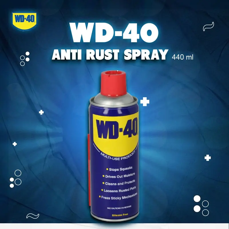 W40 Anti-Corrosion Lubricant Spray – 440Ml Penetrating Oil & Moisture Displacer 1