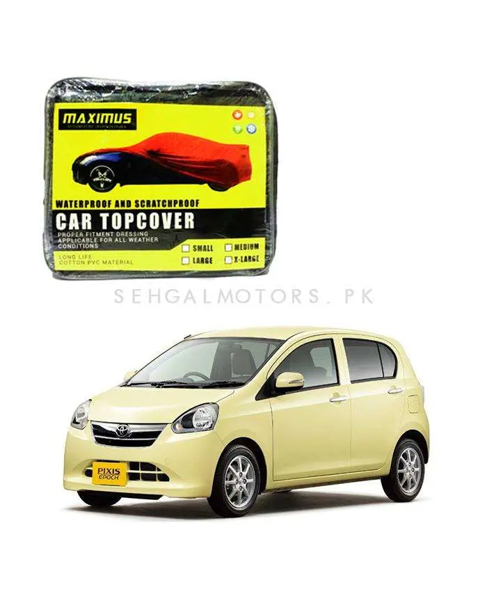 Waterproof & Scratch-Resistant Non-Woven Top Cover For Toyota Pixis Maximus (2012–2017) 1
