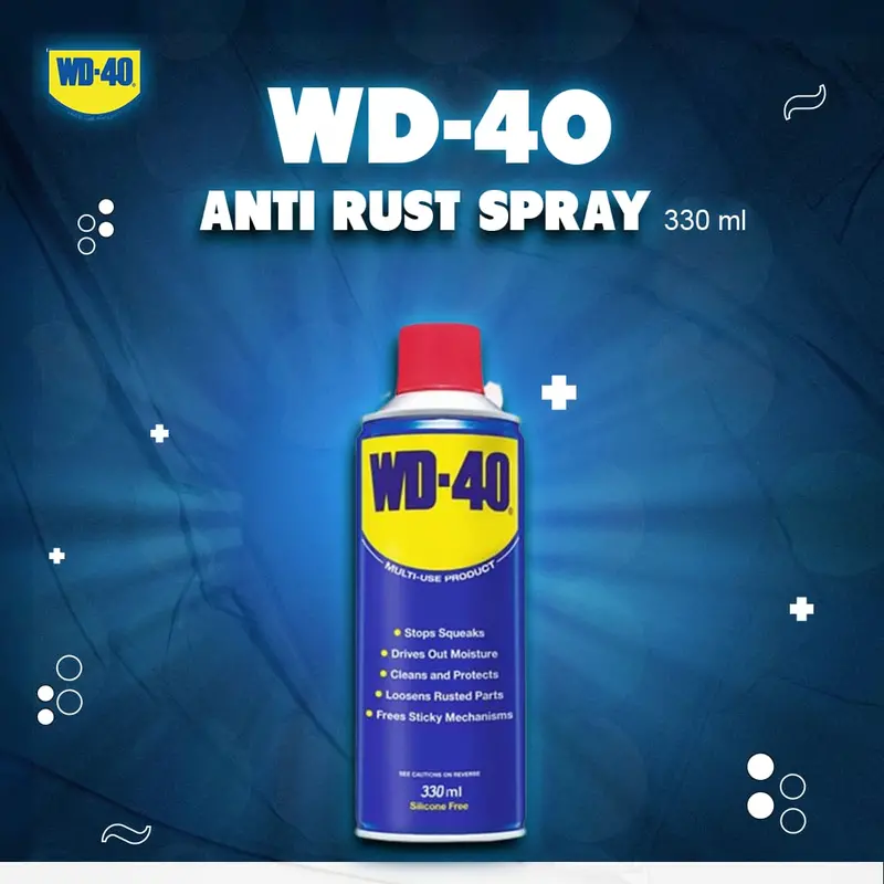Wd-40 Anti-Rust Lubricant Spray – 330 Ml Multi-Surface Protection 1