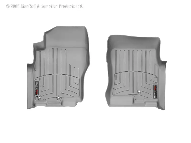 Weathertech 461801 Digitalfit Front Floor Liners – Custom Molded Gray Interior Protection 1